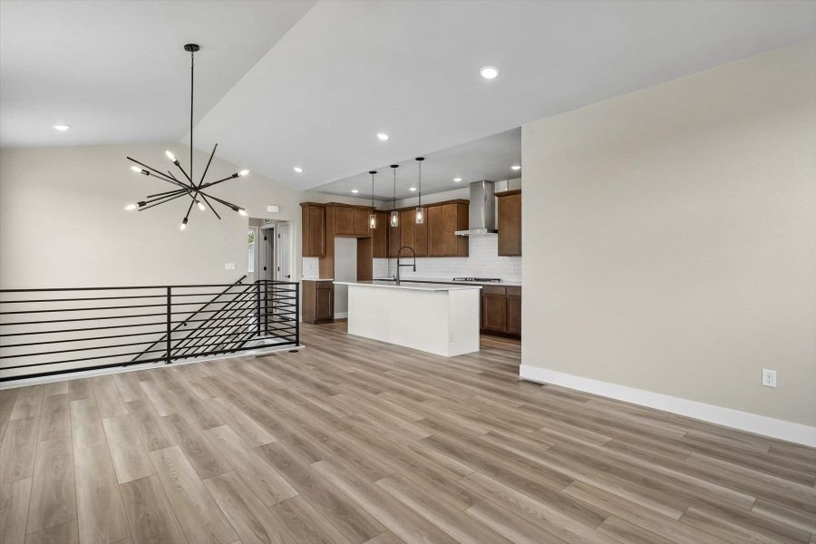 Spacious, unfurnished interior of a new home in Pony Park, Colorado Springs (Image 16).