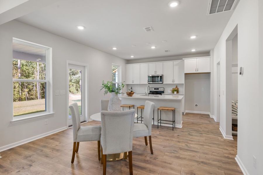 Representative furnished interior of a home built from the Ivy by Beazer Homes in The Oaks, Goose Creek (Image 7).