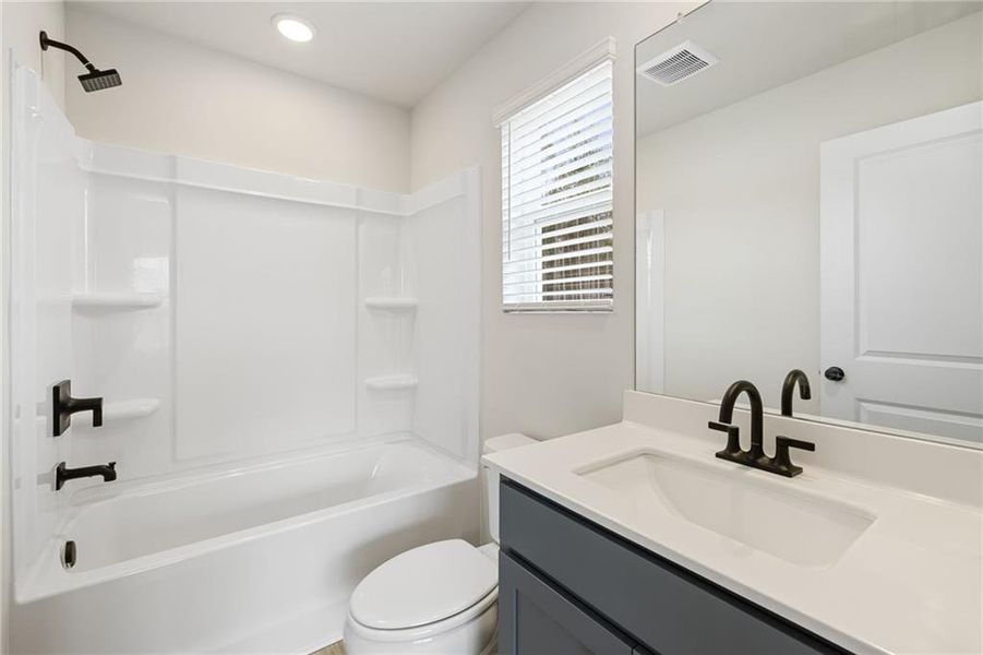 Furnished interior view inside a new home in Reserve at Gum Springs, Jefferson (Image 10).