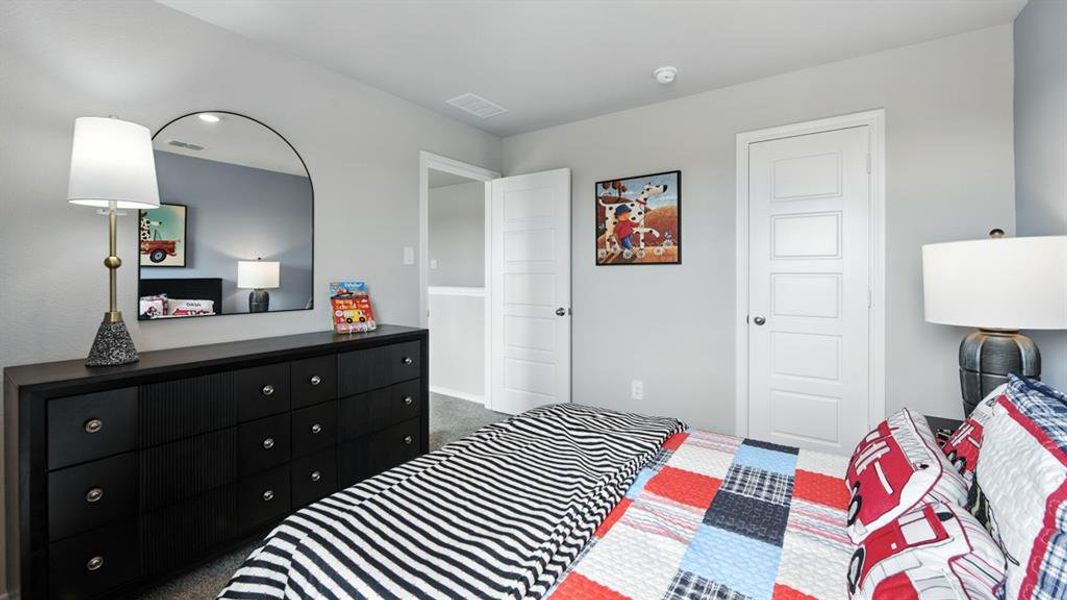 Furnished interior view inside a new home in Monarch at the Meadows, Ponder (Image 31). Furnished interior view inside a new home in Monarch at the Meadows, Ponder (Image 31).