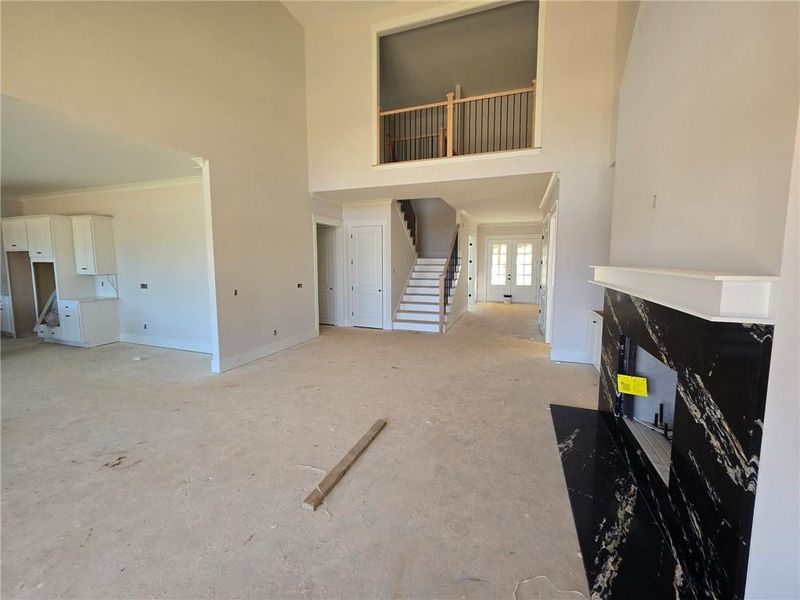 In-progress construction of a new home in , Dawsonville, GA (Image 7).