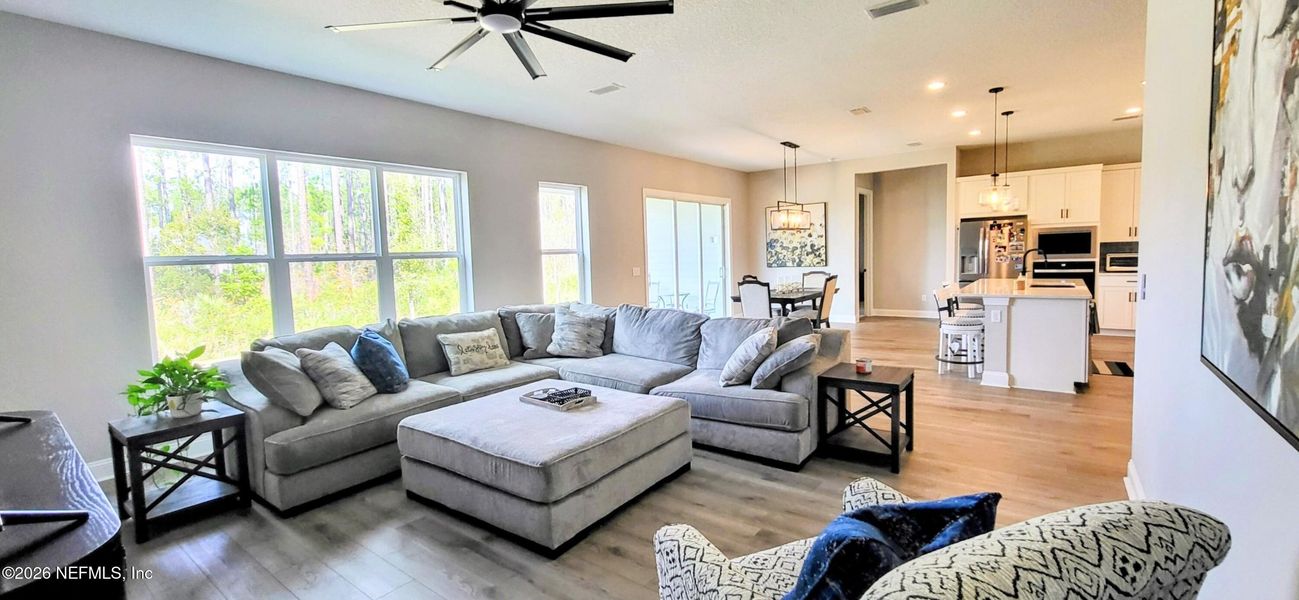 Furnished interior view inside a new home in , St. Johns (Image 9).