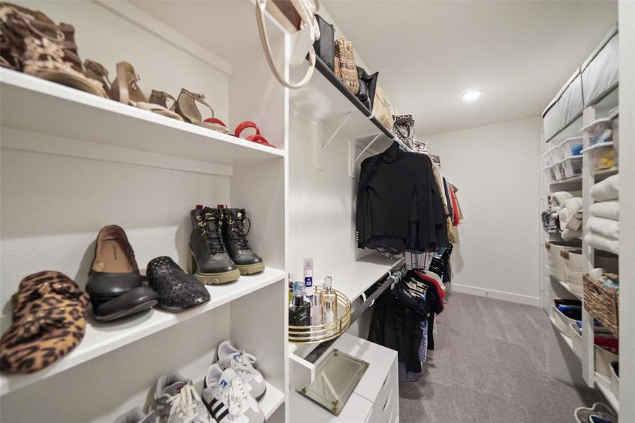 Her closet on the left.