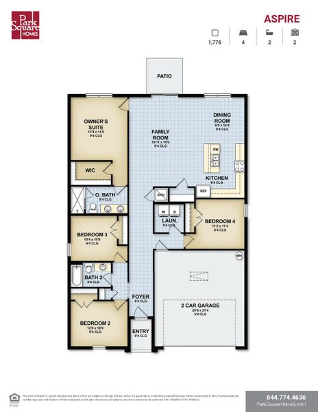 2D floor plan layout of this home in Tarpon Bay, Haines City, FL (Image 2). 2D floor plan layout of this home in Tarpon Bay, Haines City, FL (Image 2).