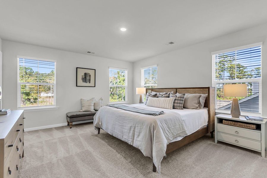 Furnished interior view inside a new home in Wildcat Chase, Summerville (Image 30).