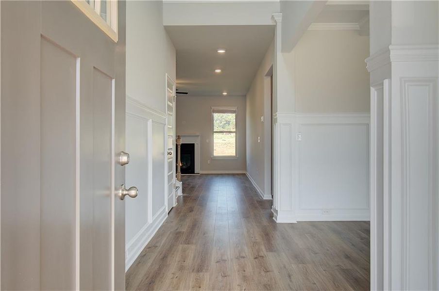 Spacious, unfurnished interior of a new home in Grandview at Millers Mill, Stockbridge (Image 15). Spacious, unfurnished interior of a new home in Grandview at Millers Mill, Stockbridge (Image 15).