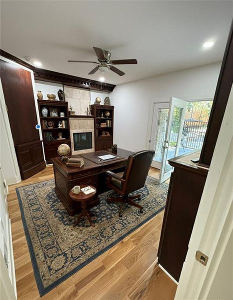 Furnished interior view inside a new home in , Marietta (Image 7).