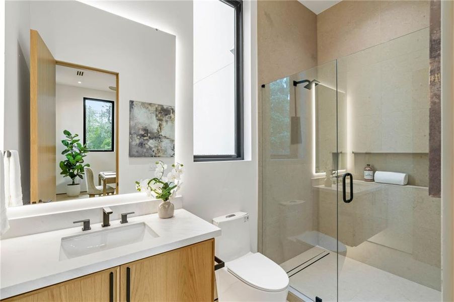 Furnished interior view inside a new home in , Atlanta (Image 35). Furnished interior view inside a new home in , Atlanta (Image 35).