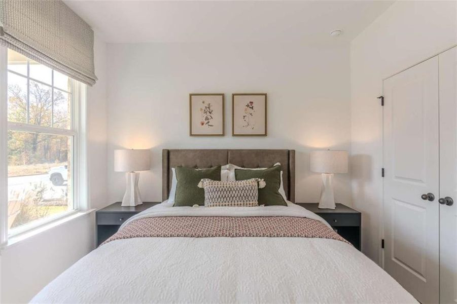 Furnished interior view inside a new home in , Locust Grove (Image 12).