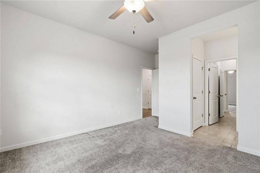 Spacious, unfurnished interior of a new home in Carmichael Farms, Canton (Image 38).