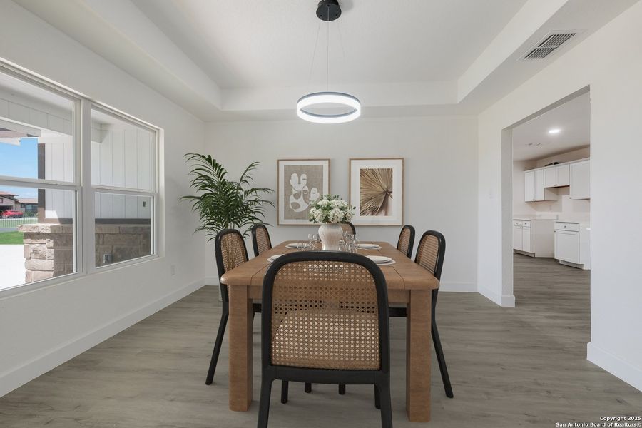 Furnished interior view inside a new home in , Castroville (Image 8). Furnished interior view inside a new home in , Castroville (Image 8).