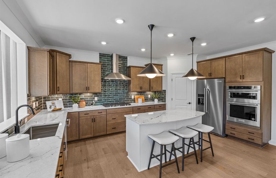 Open Kitchen with Island