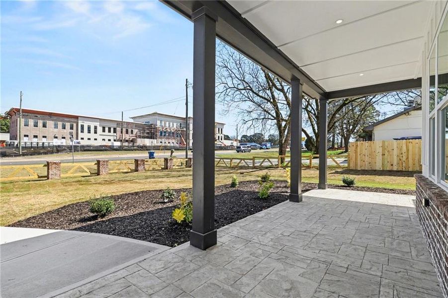 Exterior details and patio area of a home in , Lawrenceville (Image 28).