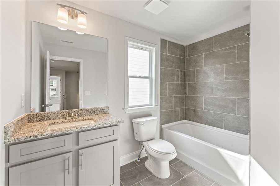 Furnished interior view inside a new home in Clark Farms, Flowery Branch (Image 10).