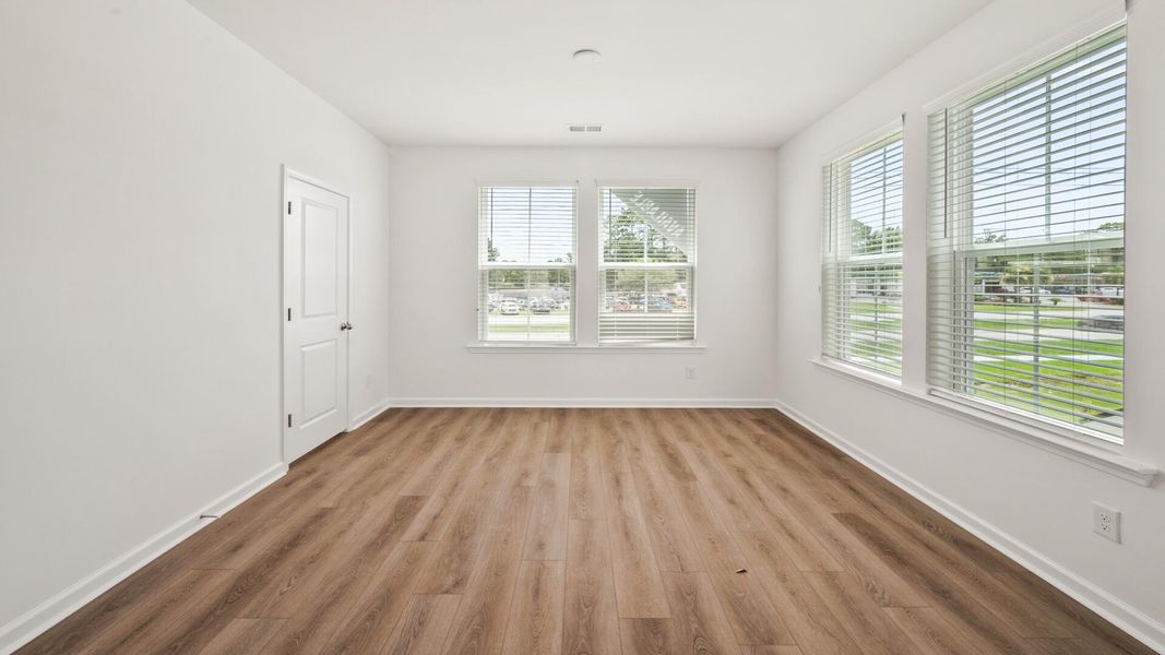 Spacious, unfurnished interior of a new home in Clear Springs Townhomes, North Charleston (Image 14). Spacious, unfurnished interior of a new home in Clear Springs Townhomes, North Charleston (Image 14).