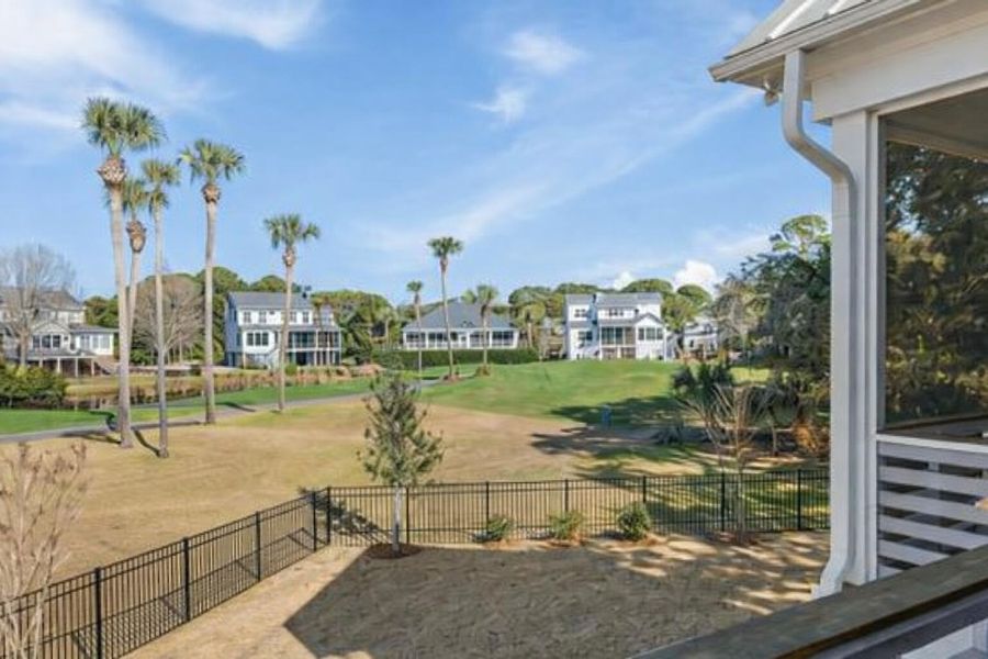Exterior details and patio area of a home in , Johns Island (Image 3).
