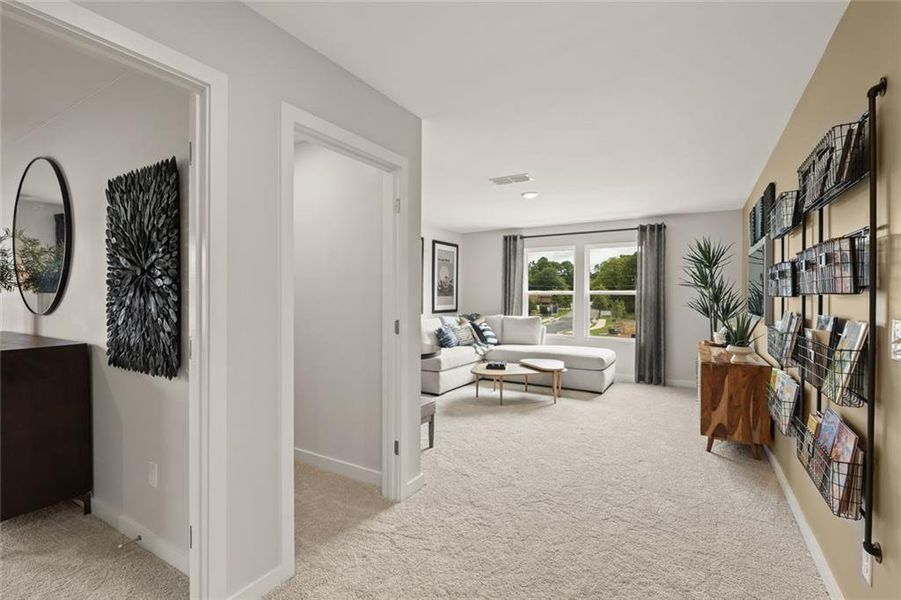 Furnished interior view inside a new home in Oak Grove Glen, Snellville (Image 22).