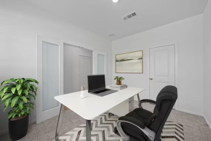 MODEL HOME images may NOT be consistent with the finished product.