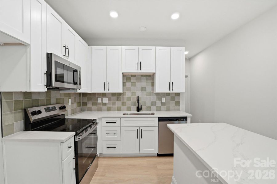 Furnished interior view inside a new home in , Charlotte (Image 33). Furnished interior view inside a new home in , Charlotte (Image 33).