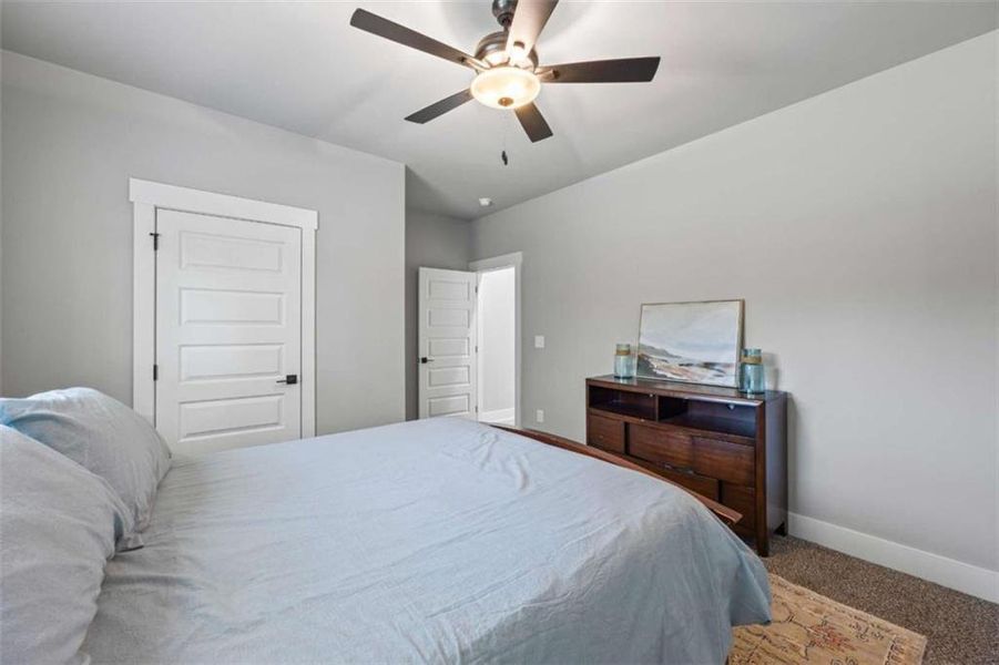 Furnished interior view inside a new home in , Monroe (Image 39).