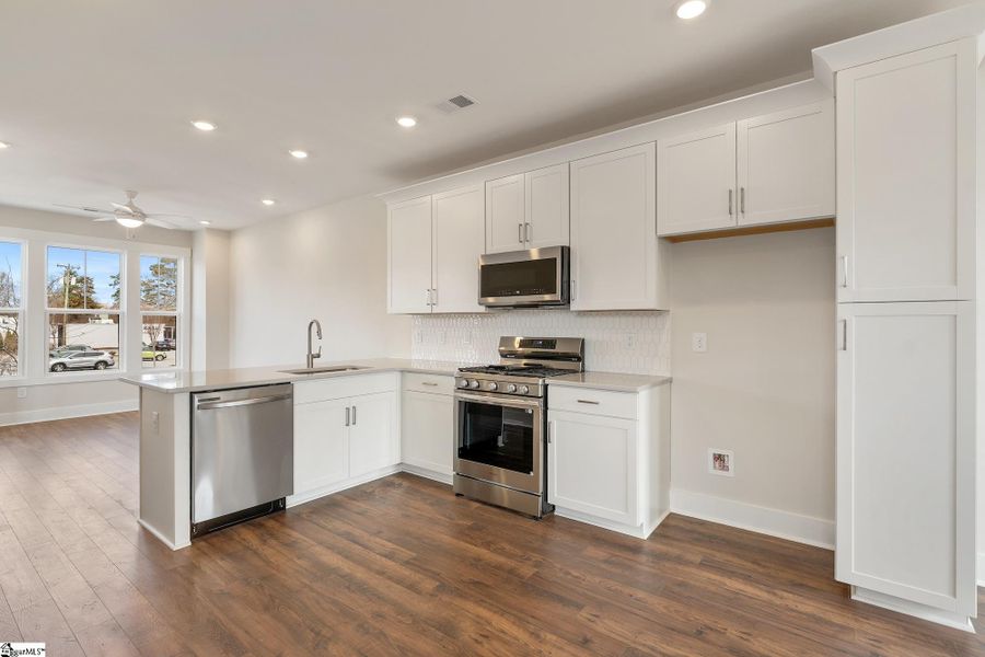Furnished interior view inside a new home in Renaissance Place, Greenville (Image 5).