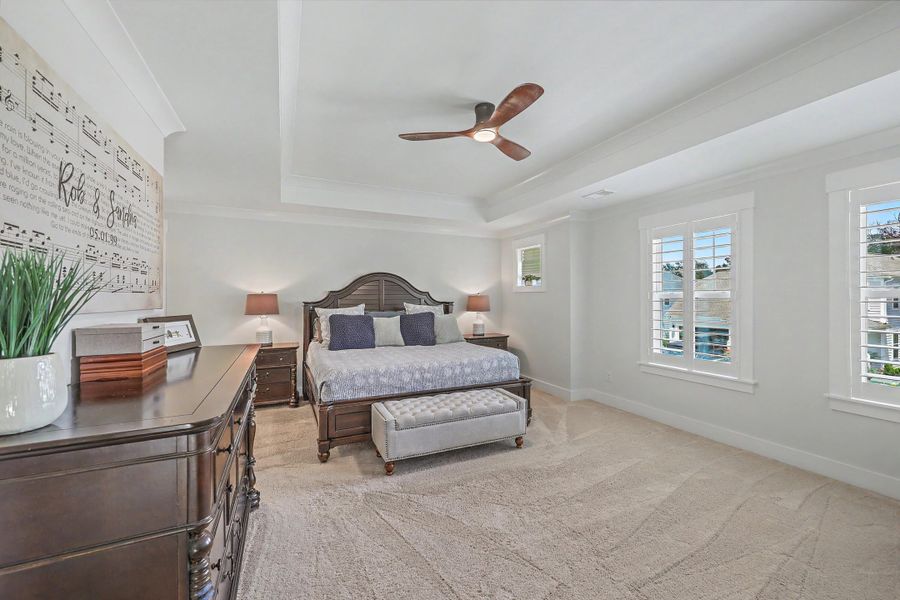 Furnished interior view inside a new home in , Johns Island (Image 33).