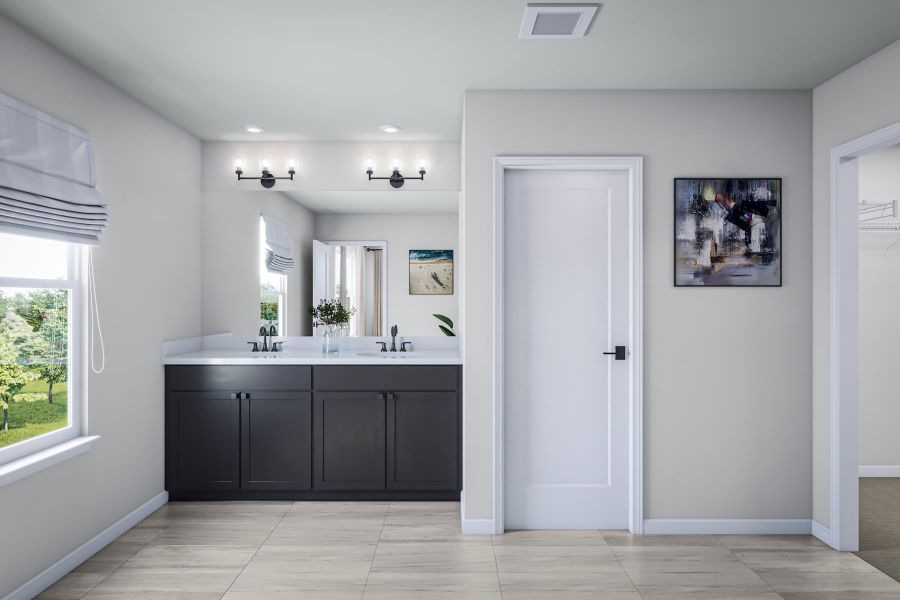 Representative furnished interior of a home built from the Banks by Tri Pointe Homes in Alton Creek, Mint Hill (Image 15).