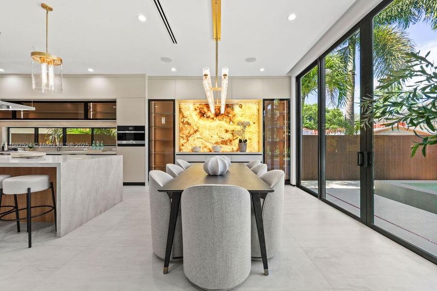 Furnished interior view inside a new home in , Fort Lauderdale (Image 31).