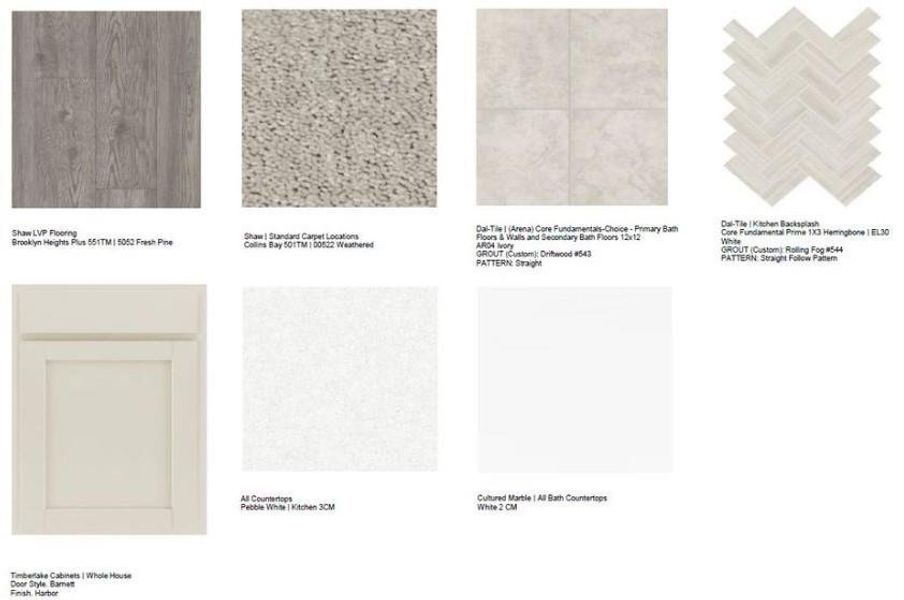 Sample of building materials used in homes in Stratford Hills, Ball Ground (Image 38).