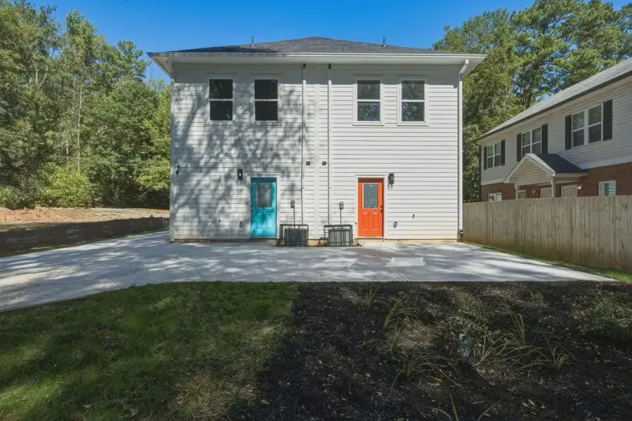 Exterior details and patio area of a home in , Atlanta (Image 3).