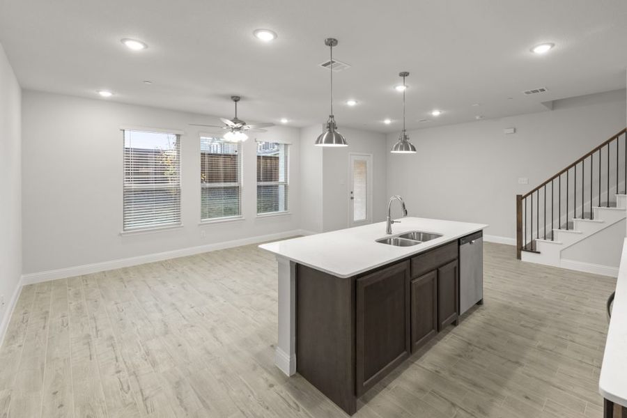 Front exterior of a new home in Sereno Oaks at Buckner Terrace, Dallas, TX, highlighting curb appeal (Image 9).