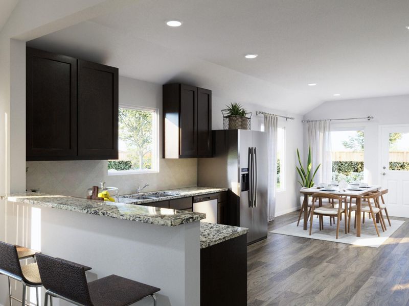 Photos are a representation of the floor plan. Options and interior selections will vary.