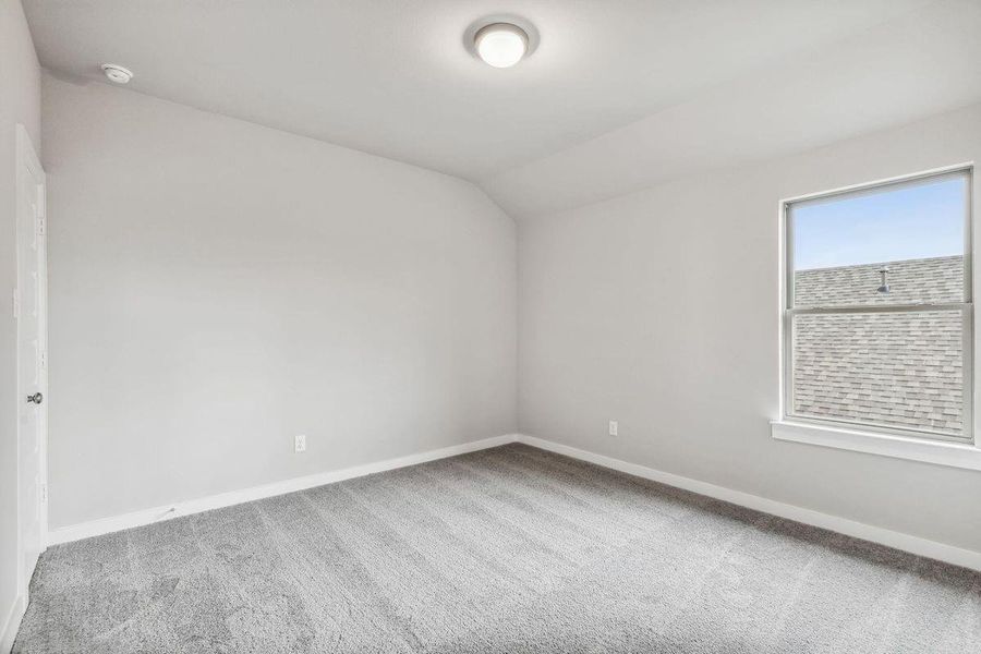 Spacious, unfurnished interior of a new home in Lakeside at Tessera, Lago Vista (Image 16). Spacious, unfurnished interior of a new home in Lakeside at Tessera, Lago Vista (Image 16).