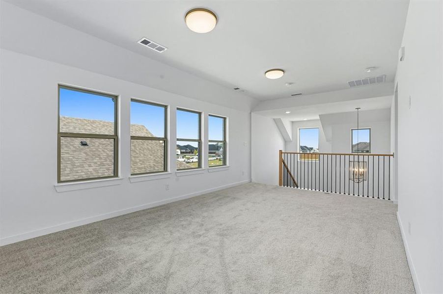 Spacious, unfurnished interior of a new home in Waterscape: 40ft. lots, Royse City (Image 19). Spacious, unfurnished interior of a new home in Waterscape: 40ft. lots, Royse City (Image 19).