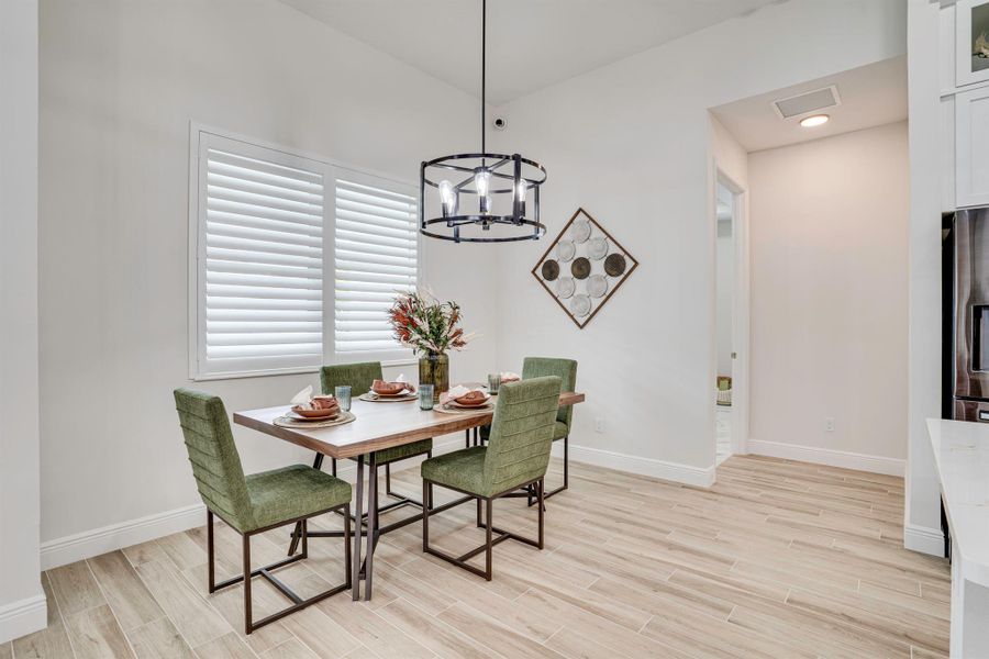 Furnished interior view inside a new home in , Port St. Lucie (Image 13).