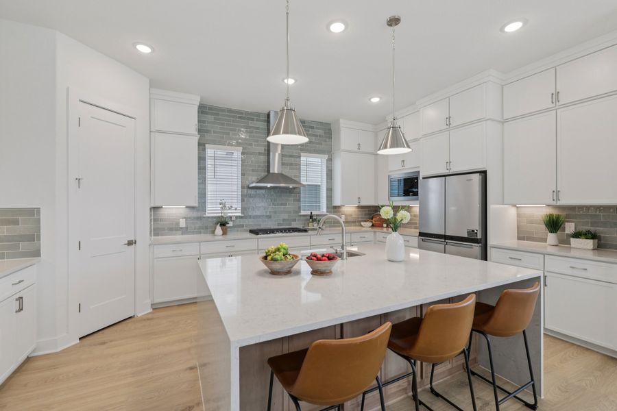 Furnished interior view inside a new home in Foxfield, Austin (Image 7).