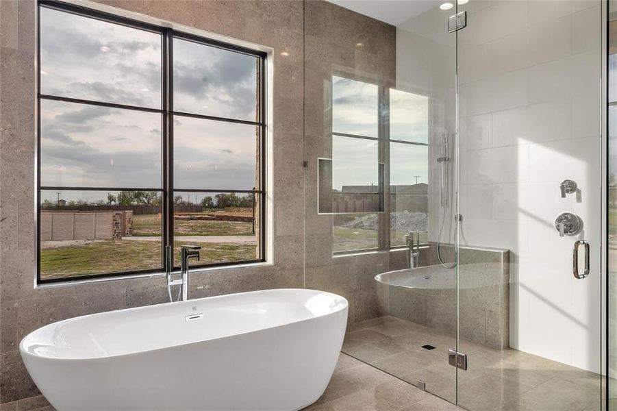 Furnished interior view inside a new home in Montclair, Prosper (Image 16).