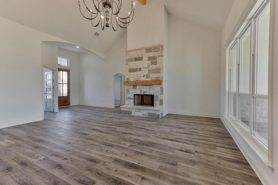 Spacious, unfurnished interior of a new home in , Fort Worth (Image 22). Spacious, unfurnished interior of a new home in , Fort Worth (Image 22).
