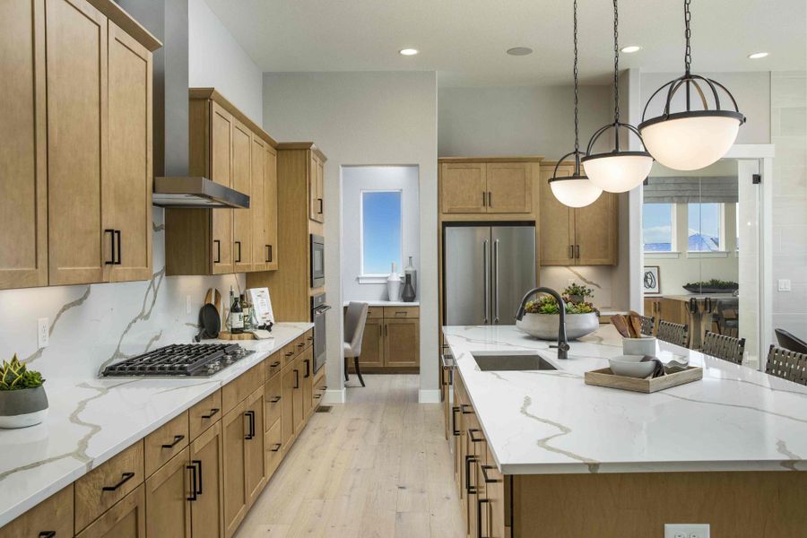 Plan C652 Kitchen Photo by American Legend Homes