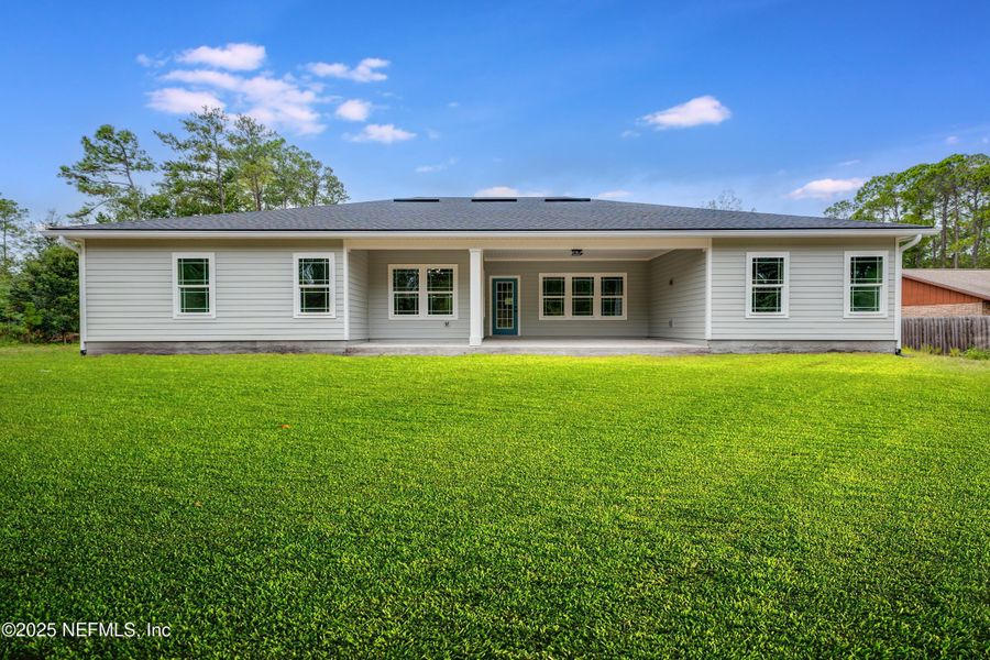 Exterior details and patio area of a home in , Middleburg (Image 2). Exterior details and patio area of a home in , Middleburg (Image 2).