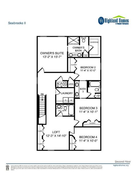 Seabrooke II - Second Floor