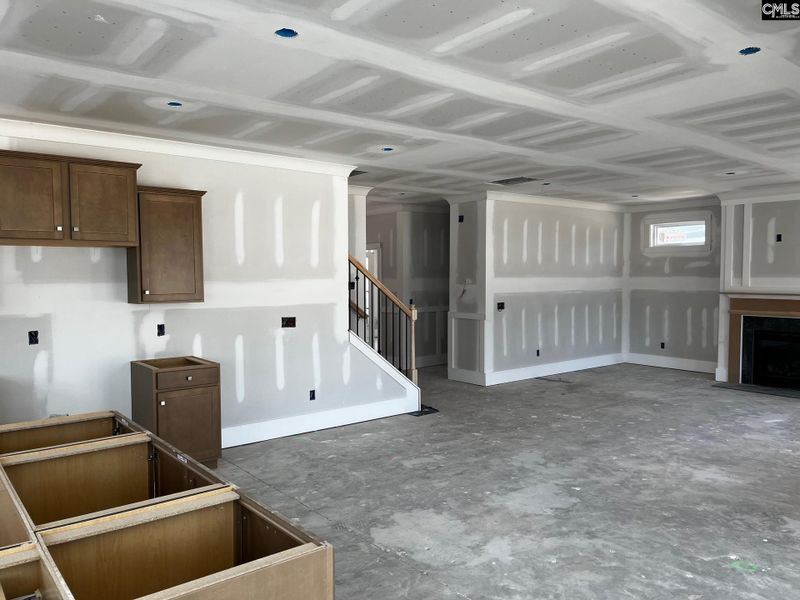 In-progress construction of a new home in Blythewood Farms, Blythewood, SC (Image 17).