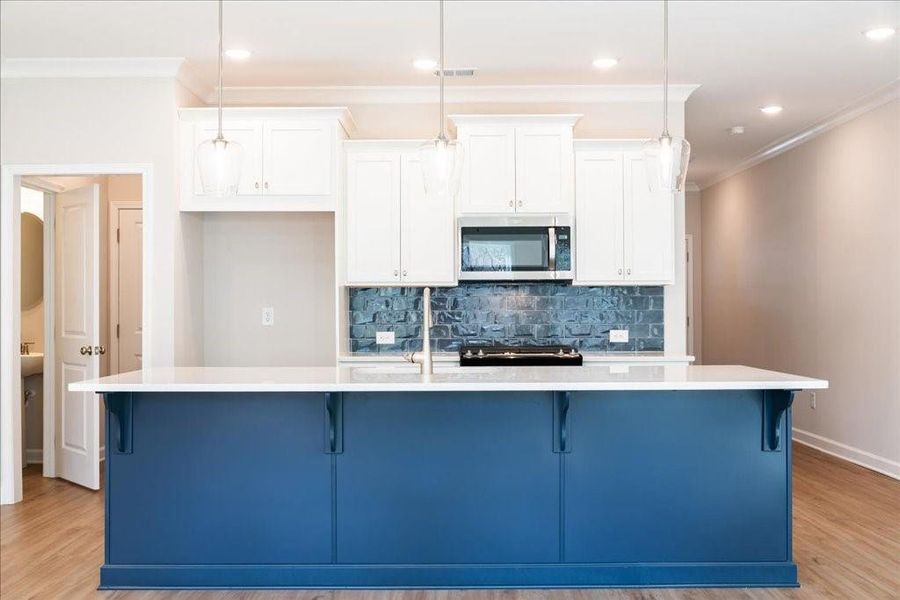 Furnished interior view inside a new home in Cherokee Township, Acworth (Image 7).