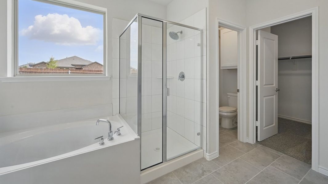 Furnished interior view inside a new home in Silverado, Aubrey (Image 4).