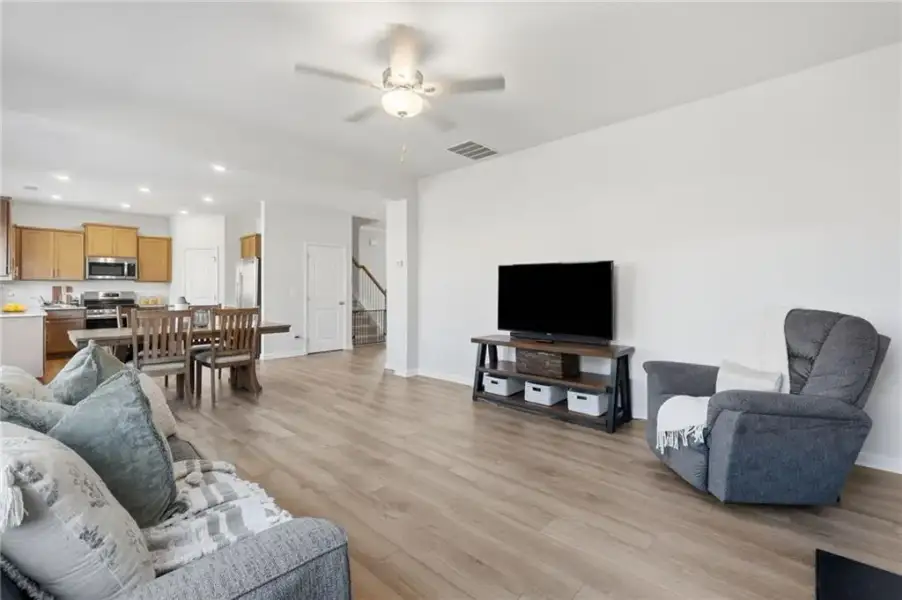 Furnished interior view inside a new home in , Canton (Image 12).