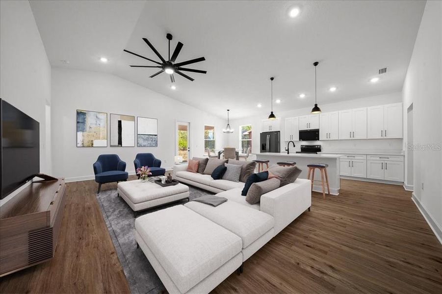 Furnished interior view inside a new home in , Spring Hill (Image 6).