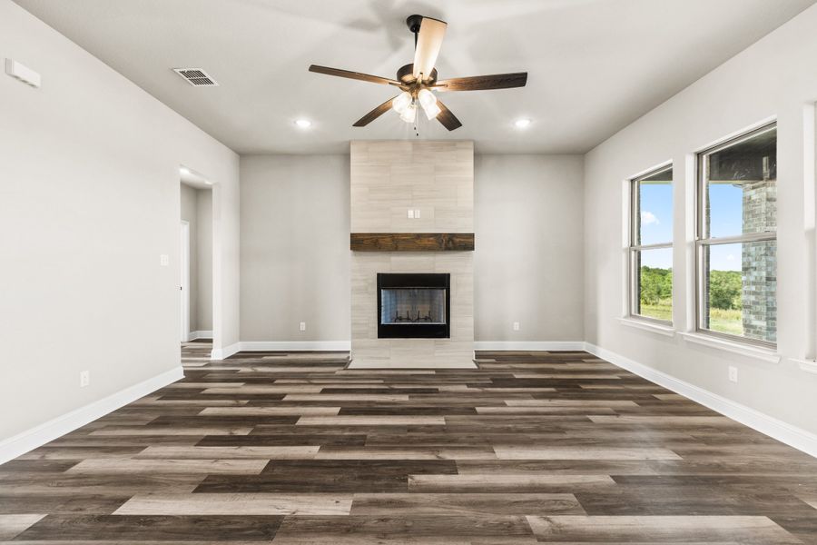 Spacious, unfurnished interior of a new home in Taylor Ranch, Springtown (Image 19). Spacious, unfurnished interior of a new home in Taylor Ranch, Springtown (Image 19).