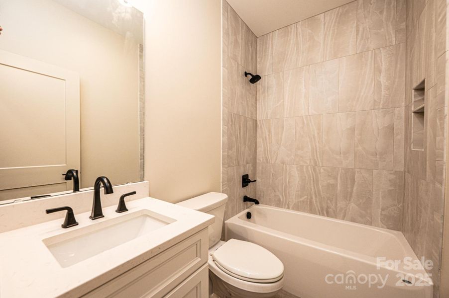 Furnished interior view inside a new home in , Hickory (Image 4).