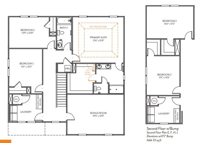 Image 21 representing the Kipling by True Homes in Shay Crossing, Salisbury, NC.
