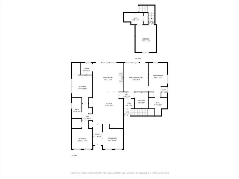 2D floor plan layout of this home in , Villa Rica, GA (Image 5).